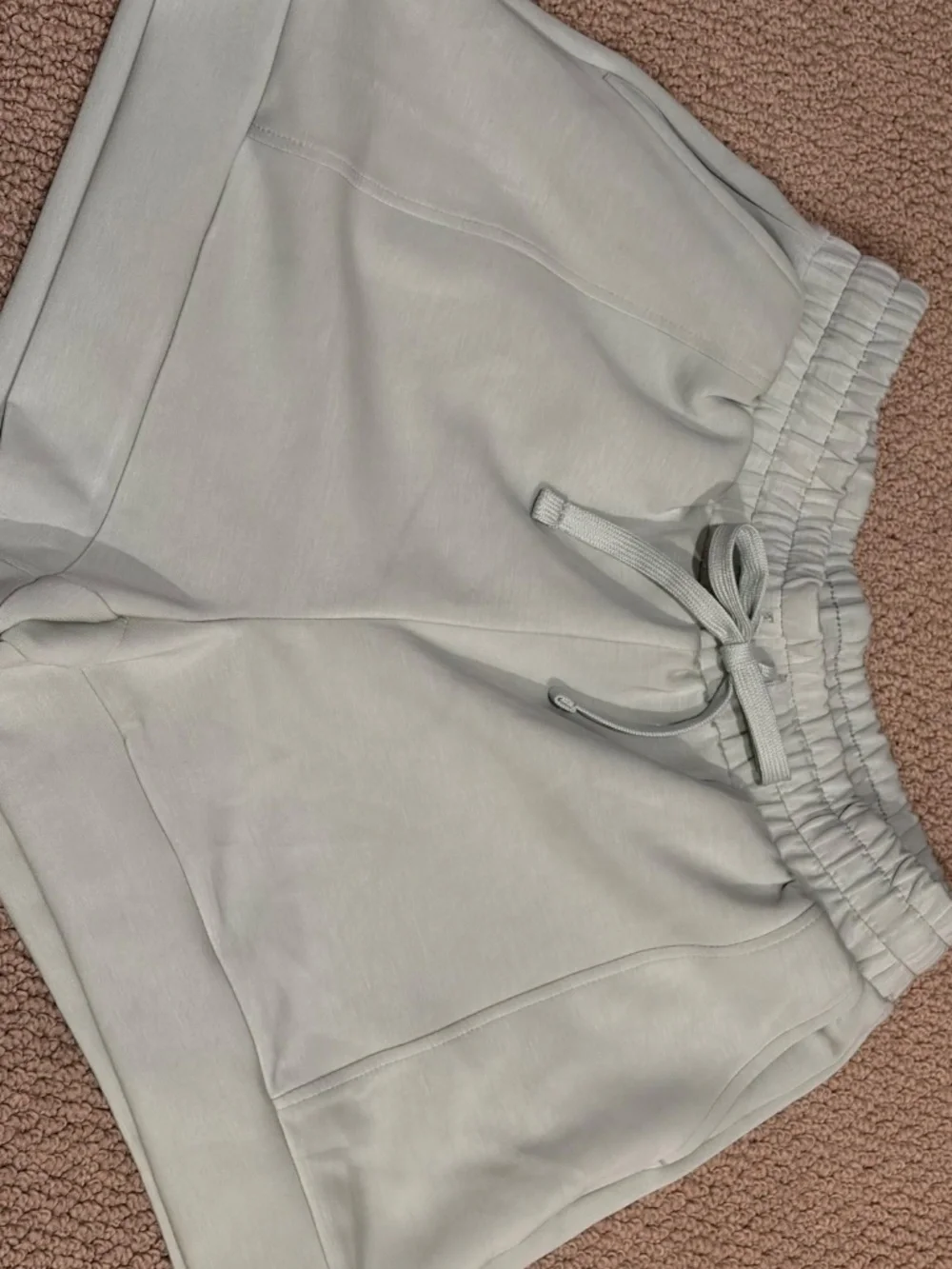 New Rae Mode Luxe Scuba Elastic Waist Drawstring Shorts Pockets Modal Comfy - Picture 5 of 9